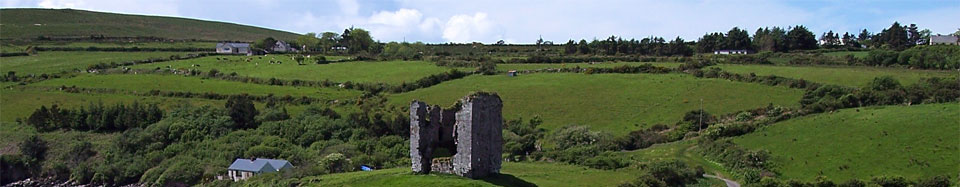 Minard Castle, Dingle Peninsula Ireland